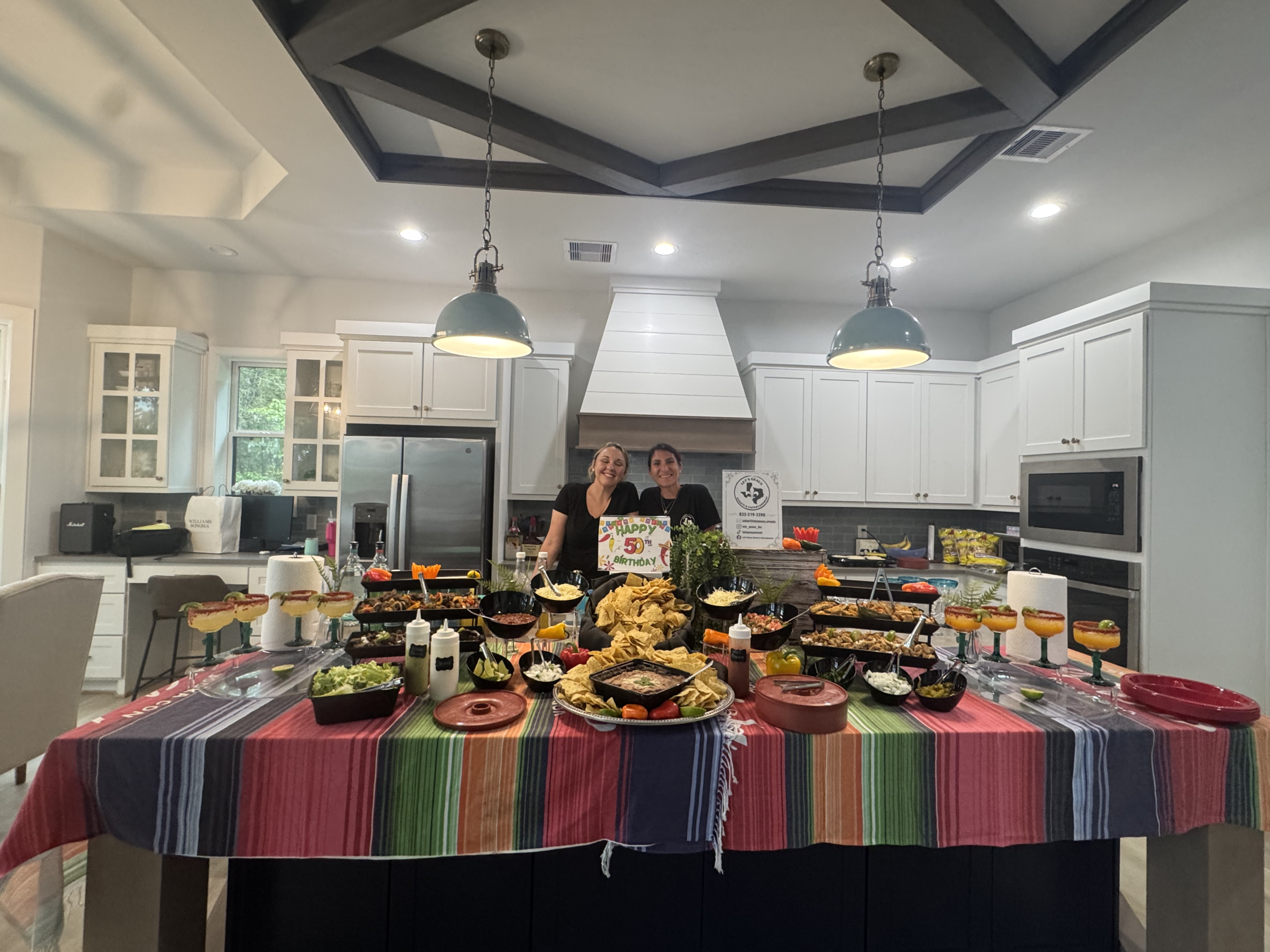 corporate catering details in Marble Falls TX event